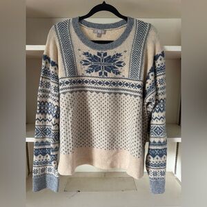 NWT J Crew fair isle sweater